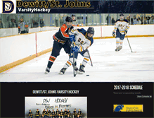 Tablet Screenshot of dsjhockey.com